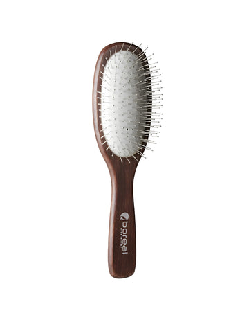 Boreal Italy LeTradizionali Wood Line Hairbrush 599/B - Volumize and Style